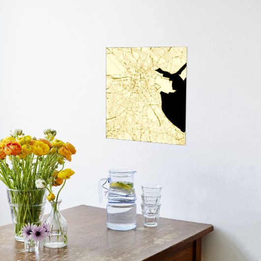 Klassieke moderne elegante geschenkkaart van Dubli Folie Afdrukken (Laag (Keuken))