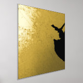 Klassieke moderne elegante geschenkkaart van Dubli Folie Afdrukken (Laagn)