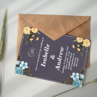 Klassieke Moderne Elegante Minimalistische Trouwfo Kaart