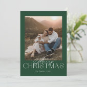 Klassieke moderne Kaart met foto (Staand voorkant)