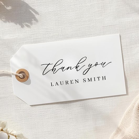 Klassieke moderne kalligrafie Dank u Zelfinktende Stempel