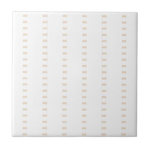Klassieke moderne keramische tegel beige & wit vie tegeltje