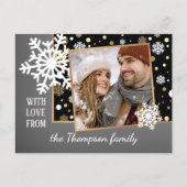 Klassieke moderne liefdesfeestdagen - Groeten Briefkaart (Voorkant)