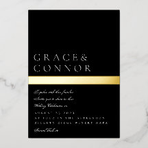 Klassieke moderne zwarte gouden olievlek