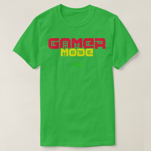 Klassieke modus op videospel Lover gaming T-shirt (Design voorkant)
