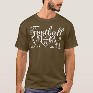 Klassieke Moeder 68 Thats Mijn Jongen Jersey Numme T-shirt