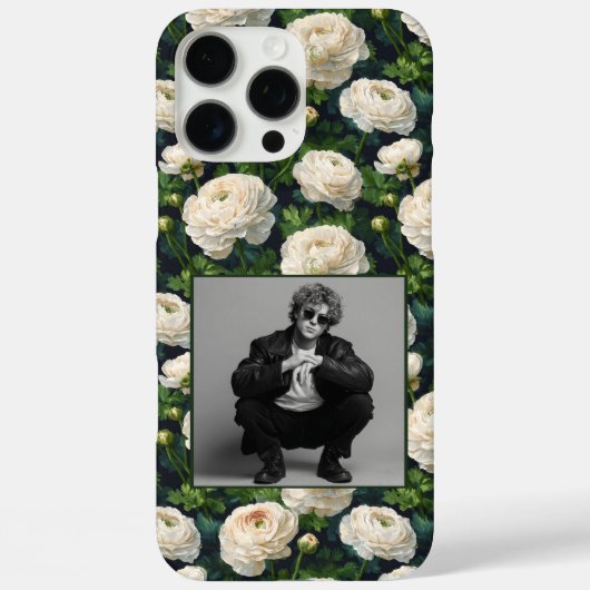 Klassieke moeder cadeau ranunculus op maat Case-Mate iPhone case (Achterkant)