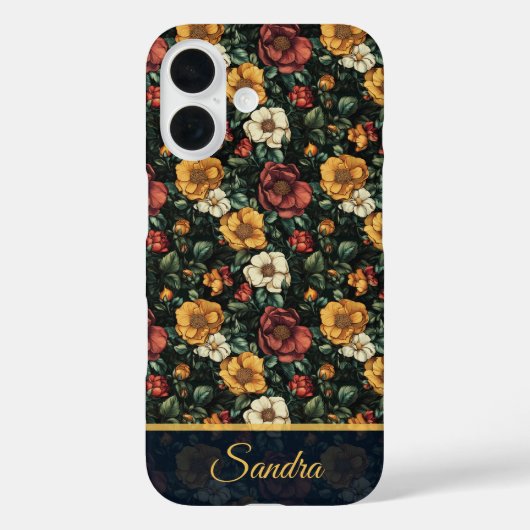 Klassieke Moeder Cadeau Roos Naam Case-Mate iPhone Case (Achterkant)