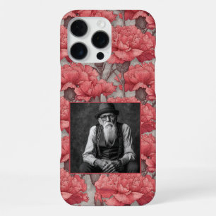 Klassieke Moeder Cadeaus Anjer Foto iPhone 16 Pro Max Hoesje