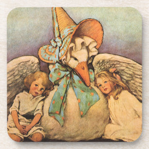 Klassieke Moeder de Gans Kinderen Jessie Willcox S Onderzetter
