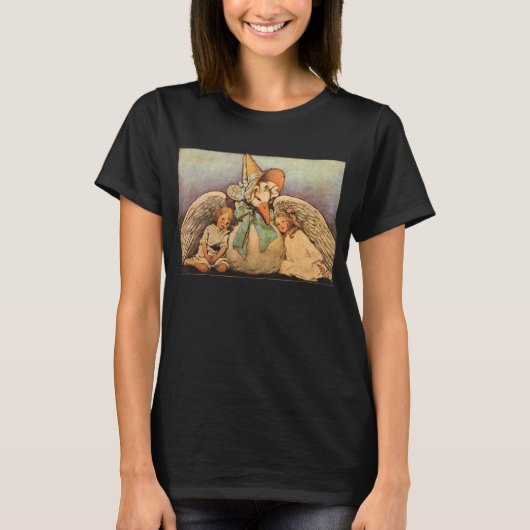 Klassieke Moeder de Gans Kinderen Jessie Willcox S T-shirt (Voorkant)