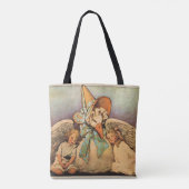 Klassieke Moeder de Gans Kinderen Jessie Willcox S Tote Bag (Achterkant)