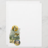 Klassieke Moeder de Gans-kinderrijm Hey Diddle (Voorkant / Achterkant)