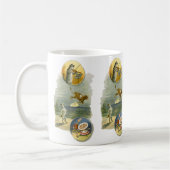 Klassieke Moeder de Gans-kinderrijm Hey Diddle Koffiemok (Links)