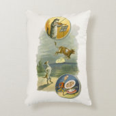 Klassieke Moeder de Gans-kinderrijmpjes Hey Diddle Accent Kussen (Voorkant(Verticaal))