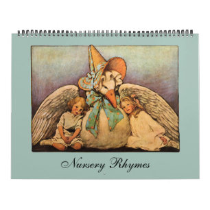 Klassieke Moeder de Gans-kinderrijmpjes Kalender