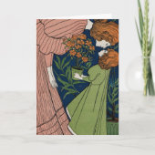 Klassieke Moeder & Dochter Moederdag Kaart (Voorkant)