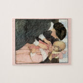 Klassieke Moeder en Kind door Jessie Willcox Smith Legpuzzel (Horizontaal)