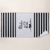 Klassieke moeder van de bride strandlaken (Voorkant)