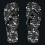 Klassieke moeder van de Groom Wedding Teenslippers<br><div class="desc">Klassieke moeder van de Groom Wedding Teenslippers</div>