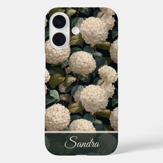 Klassieke Moederdag Cadeau Hydrangea Namen Case-Mate iPhone Case (Achterkant)