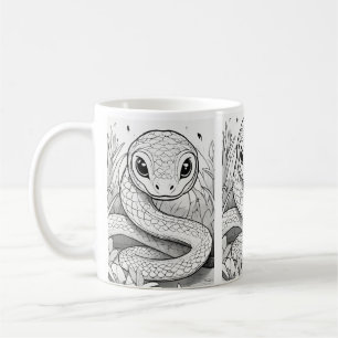 Klassieke Mok, 11 oz, Drakenslang, Koffiekopje, Mo Koffiemok