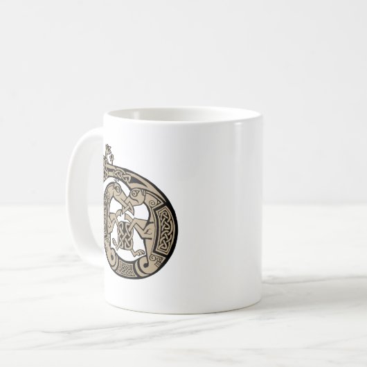 Klassieke Mok, 11 oz koffie-Mok Koffiemok (Voorkant links)