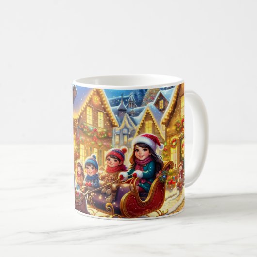 Klassieke Mok, 11 oz Koffiemok (Voorkant rechts)