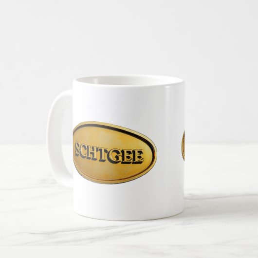 Klassieke Mok, 11 oz Koffiemok (Voorkant links)