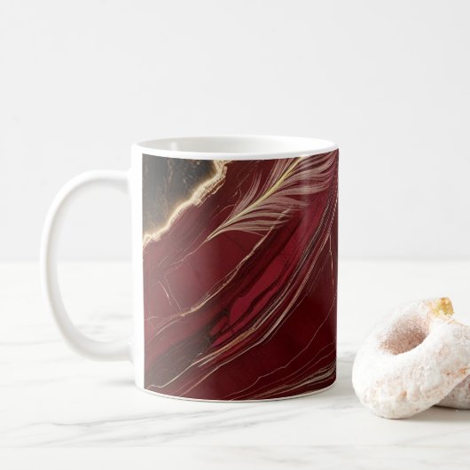 Klassieke Mok, 11 oz Koffiemok (Met donut)