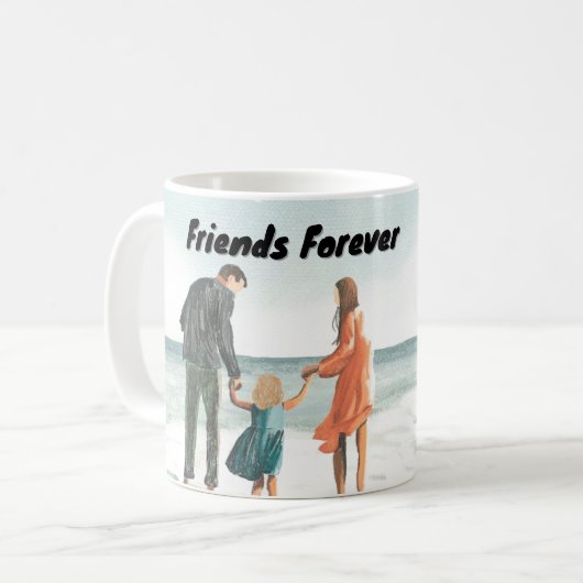 Klassieke Mok, 11 oz Koffiemok (Voorkant links)