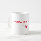 Klassieke Mok, 11 oz Koffiemok (Voorkant links)