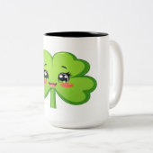 Klassieke Mok, 11 oz Tweekleurige Koffiemok (Voorkant rechts)