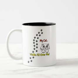 Klassieke Mok, 11 oz Tweekleurige Koffiemok