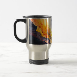 Klassieke Mok, 11 oz Zonsondergang in de bergen Reisbeker