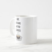 Klassieke mok 11oz | Moderne koffiemok (Voorkant links)
