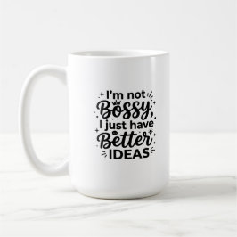 Klassieke mok 15 oz - Bossy Brew koffieliefhebbers