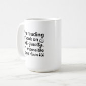 Klassieke mok 15 oz Citaat 'Onmogelijk Het is bene (Voorkant links)