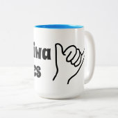 Klassieke Mok, 15 oz Tweekleurige Koffiemok (Voorkant rechts)