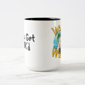 Klassieke mok, 15 oz tweekleurige koffiemok (Center)