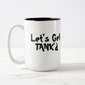 Klassieke mok, 15 oz tweekleurige koffiemok (Links)