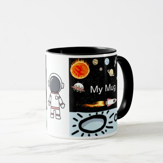 Klassieke Mok, 325 ml Mok (Voorkant rechts)