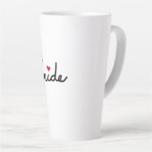 Klassieke mok, 330 ml latte mok (Rechterhoek)