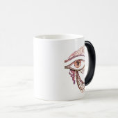 Klassieke mok, 330 ml (met oog ontwerp) magische mok (Voorkant rechts)