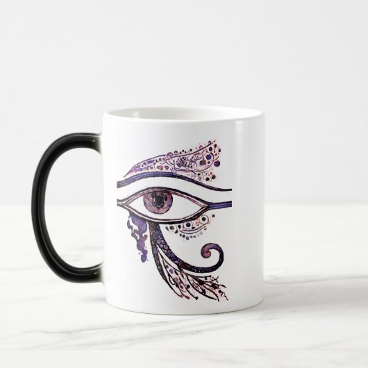 Klassieke mok, 330 ml (met oog ontwerp) magische mok (Links)