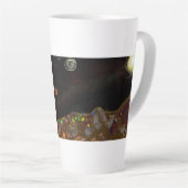 Klassieke mok, 350 ml moderne kunst latte mok (Rechterhoek)