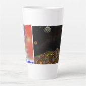 Klassieke mok, 350 ml moderne kunst latte mok (Voorkant)