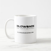 Klassieke Mok - "Blowback"-marinies en Logo (Links)