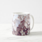 Klassieke mok Blush Roze Hortensia Bloem Botanisch (Voorkant rechts)