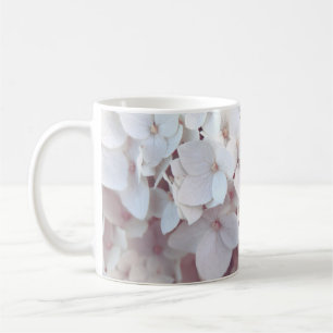 Klassieke mok Blush Roze Hortensia Bloem Botanisch
